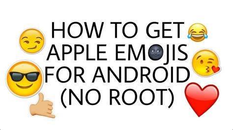 I may as well tell you, the emojis in win 10 s**k. HOW TO USE APPLE EMOJIS ON ANDROID NO ROOT IN ENGLISH ...