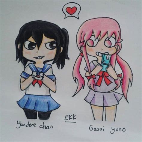 Ayano Aishi X Yuno Gasai Wiki Bffscrew Amino