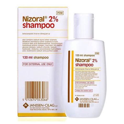 Nizoral Shampoo Ketoconazole Shampoo 120ml Asset Pharmacy