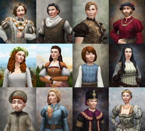 Ts4 Medieval Cc Sims Medieval Sims 4 Sims