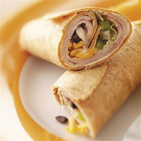 Speedy Lunch Wraps Recipe | Taste of Home