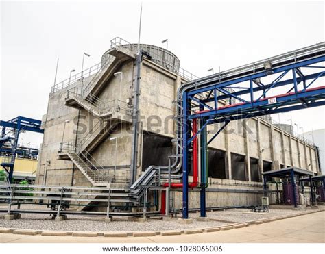 Cable Tray Cooling Tower Power Plant Stock Photo 1028065006 Shutterstock