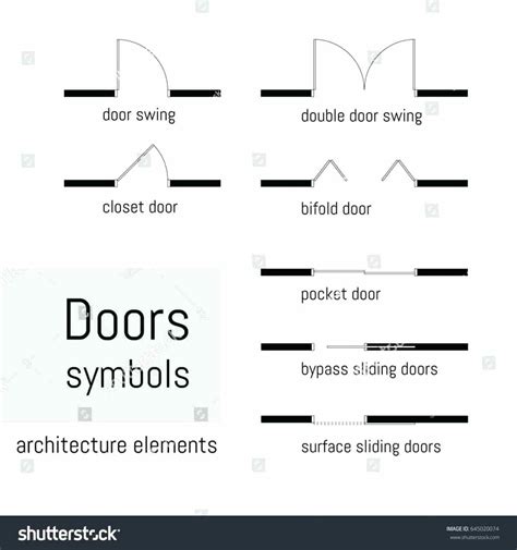 Image Result For Doors In Plan Floor Plan Symbols Blueprint Symbols
