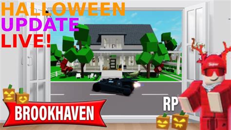 🔴live🔴brookhaven Halloween Update Event Youtube