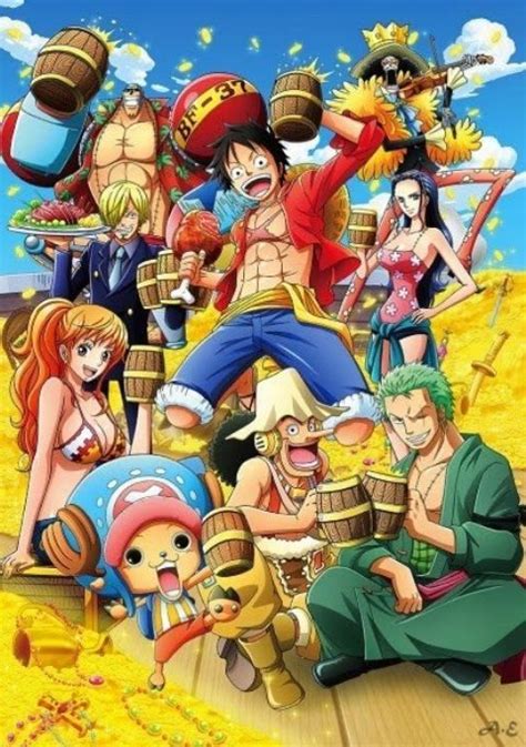 One Piece Straw Hat Crew Order