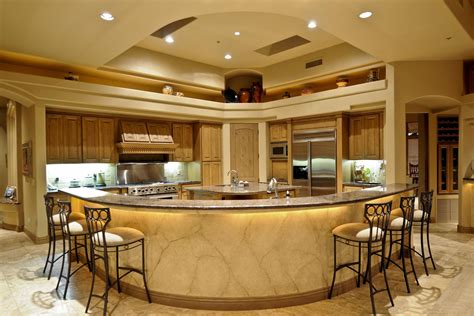 Mansion Elegant Luxury Modern Kitchen Designs Modern Living Room With