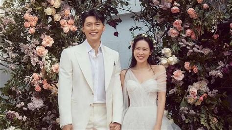 crash landing on you stars son ye jin hyun bin are married see first pics web series