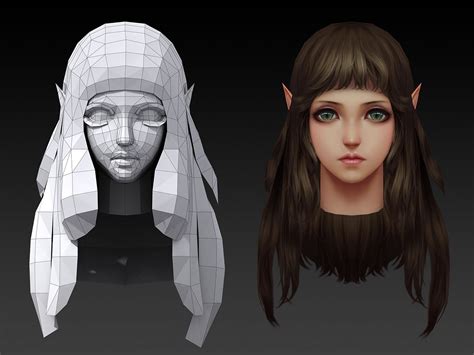 Pin By Ttnt On 3d Low Poly Character Modeling 3d Model Character Daftsex Hd