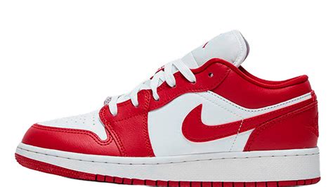 Jordan 1 Low Gym Red White Where To Buy 553560 611 The Sole Supplier