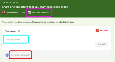 Classroom is a new tool in google apps for education that helps teachers create and organize assignments quickly, provide feedback efficiently, and easily communicate with their classes. The Electric Educator: Managing Comments in Google ...