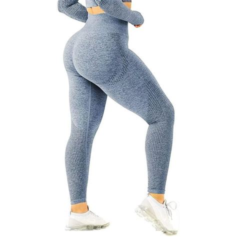 vaslanda women s high waist workout gym vital activewear seamless leggings yoga pants butt