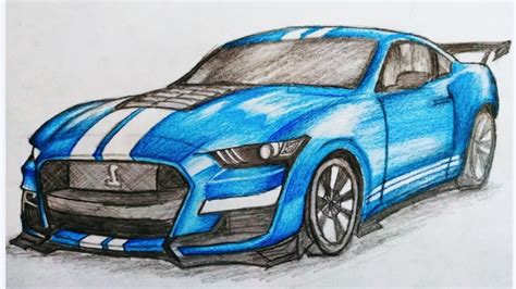Cars Drawings Mustang