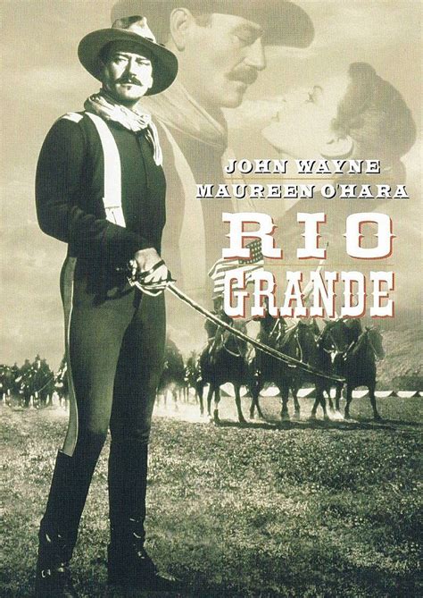 1950 Río Grande Rio Grande Reparto John Wayne Maureen Ohara