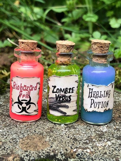 Make Your Own Potions Halloween Party Potions For Kids Etsy