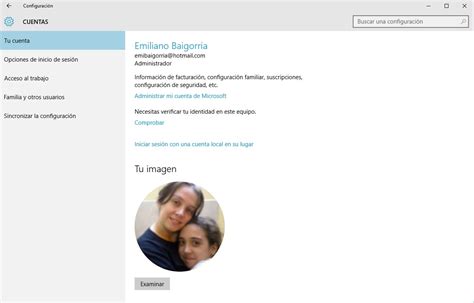 Guiá Como Cambiar La Foto De Tu Perfil En Windows 10 Hd Tecnología