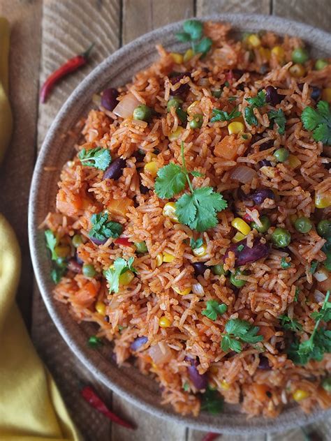 Use fresh cilantro for these spicy vegan nachos by amie valpone. Spicy Mexican Rice and Beans | Recipe | Spicy mexican rice ...