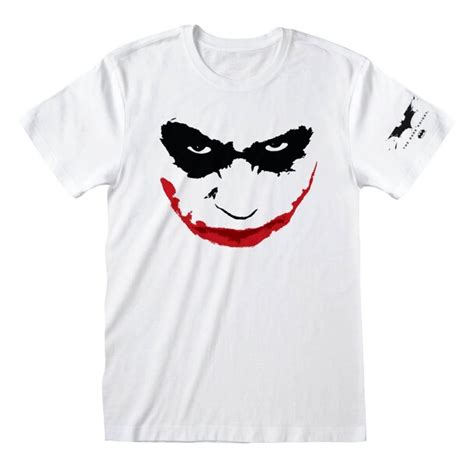 Batman The Dark Knight Unisex Adult Smile The Joker T Shirt Cdon