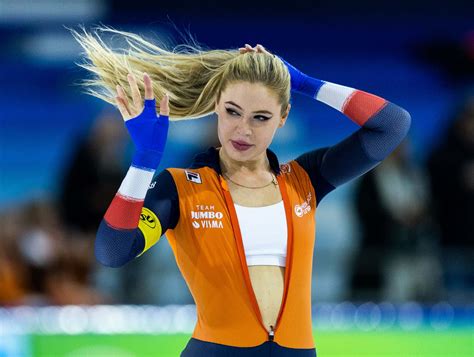 congratulations to everybody s favorite speed skater jutta leerdam on yet another gold medal