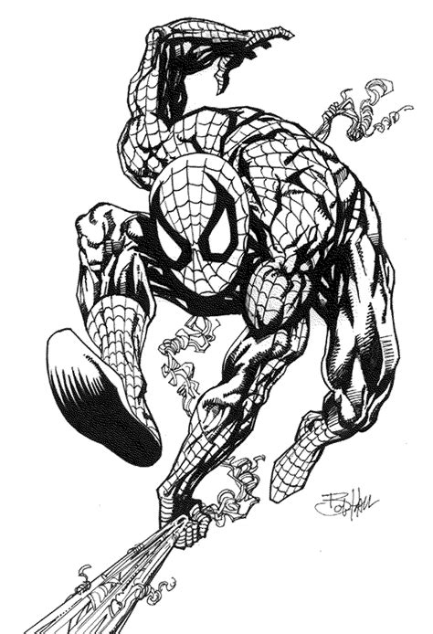 Spiderman coloring pages for kids. Print & Download - Spiderman Coloring Pages: An Enjoyable ...