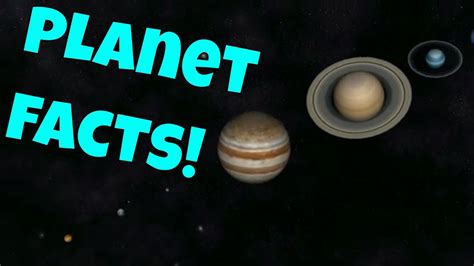 The Planets Facts About Our Solar System For Kids Youtube