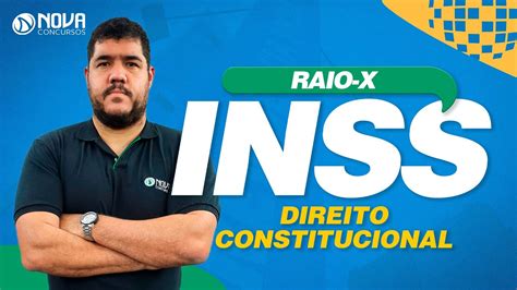 Concurso Inss O Que Vai Cair Em Direito Constitucional Youtube