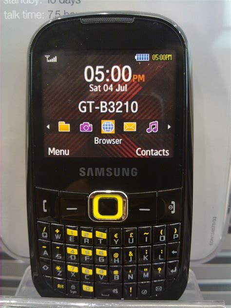 Samsung CorbyTXT B3210 aka Genio QWERTY coming soon to India