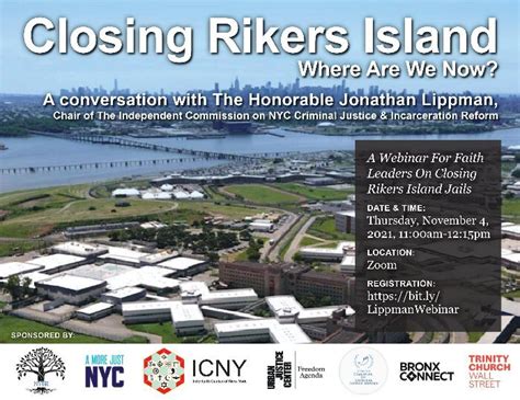 Closing Rikers Island Where Are We Now Webinar For Faith Leaders