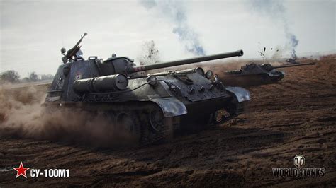 World Of Tank Su 100m1 7kills Top Ace Youtube