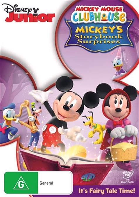 New Mickey Mouse Clubhouse Mickeys Storybook Surprises Dvd