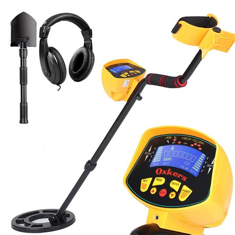 Oxkers Metal Detector High Accuracy Outdoor Gold Digger With Waterproof