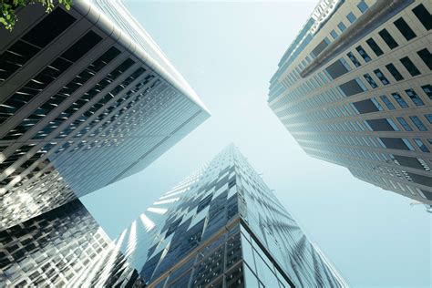 Architecture Highrise Office Sky 4k Wallpaper Stad