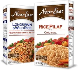 Why buy when making this at home is so much easier and so inexpensive? Amazon.com : Near East Whole Grain Blends Wheat Pilaf, 6-Ounce Unit (Pack of 12) : Packaged Rice ...