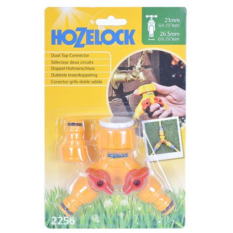 Hozelock Dual Tap Connector Water Irrigation