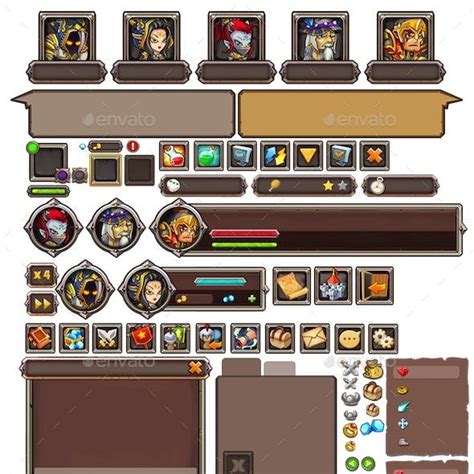Rpg Game User Ui Templates From Graphicriver