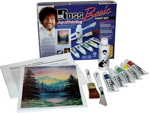 Bob Ross Basic Oil Colour Paint Set For Starters Includes Landscape