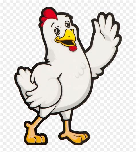Cartoon Happy Chicken Png Png Download Clipart 590297 Pikpng