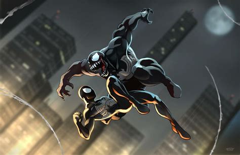 Spider Man Vs Venom Evan Gauntt On Artstation At
