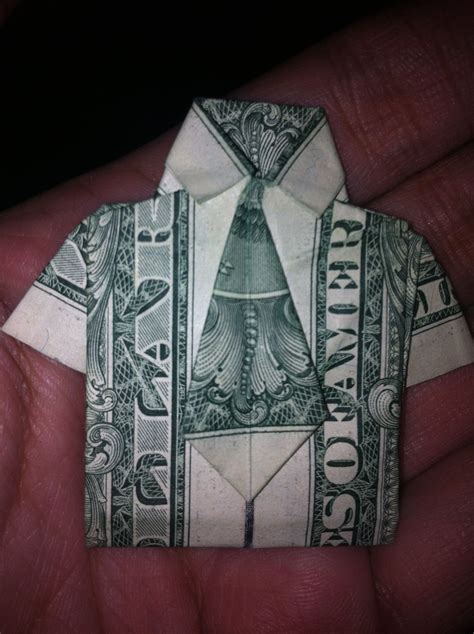 Origami Money T Shirt With Tie I Love To Give These For Graduation Or