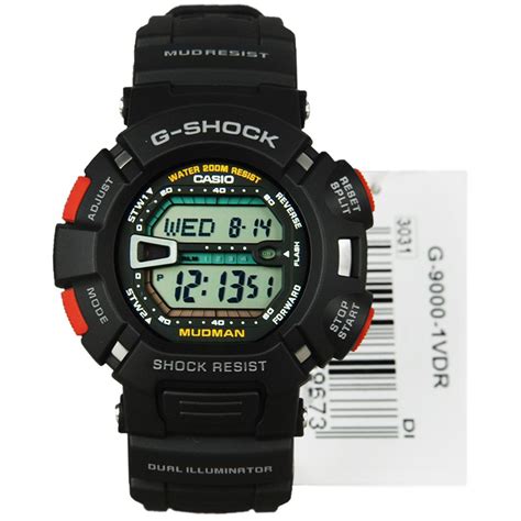 Casio G Shock Mudman World Time Watch G 9000 1vdr G9000 Đồng Hồ