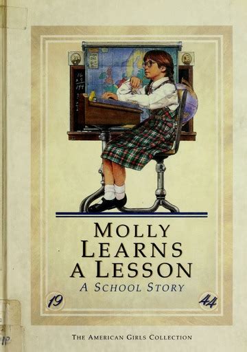 Molly Learns A Lesson A School Story Tripp Valerie 1951 Free