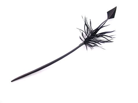 Turkey Arrowhead With Feather Strippings Jaffe