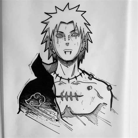 Anime Naruto Pain Tattoo