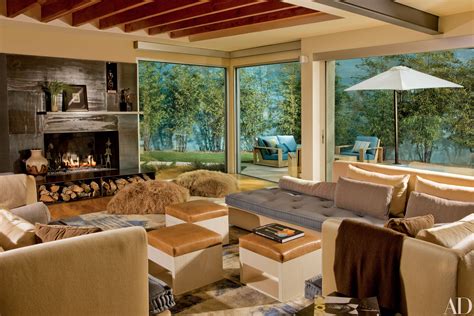 Celebrity Homes And Living Rooms George Clooney Patrick Dempsey And
