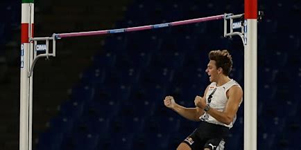 It is a huge statement of intent in an. Armand Duplantis breaks pole vault world record - news