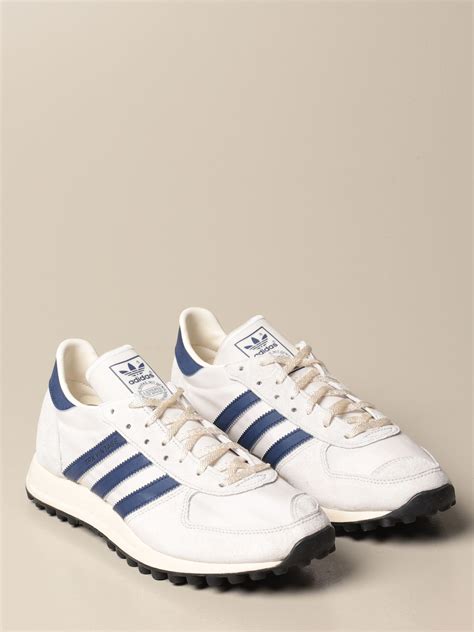 Adidas Originals Trx Vintage Sneakers In Suede And Nylon White