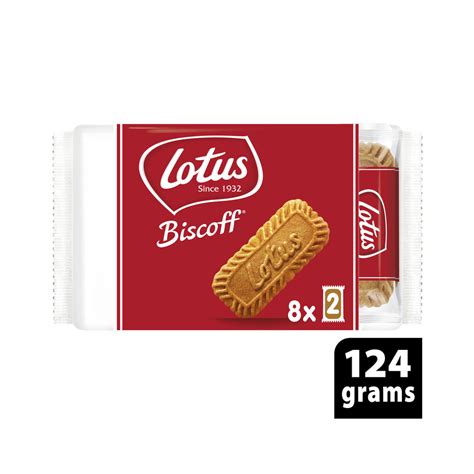 Lotus Biscoff Caramelised Biscuit 8 Pack 124g 15410126056331 Ebay