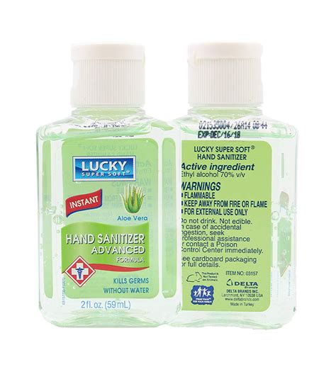 A brand made in china and others made in ohio, illinois and utah joined the list, which previously had only contained hand sanitizers produced in there are now a total of 149 hand sanitizers on the updated list of toxic products, some of which have already been recalled while others are being. Hand Sanitizer- Advanced Formula 2/pk Aloe Vera - AJ's ...