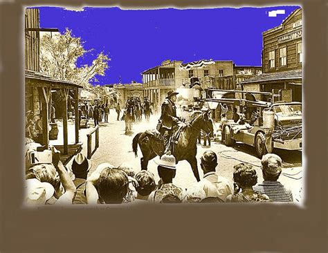 Film Homage Cameron Mitchell The High Chaparral Main Street Old Tucson