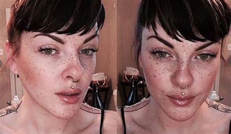 New Beauty Trend Has People Getting Permanent Freckle Tattoos Extraie
