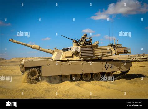 A Us Army M1a2 Abrams Tank From The 2nd Battalion 7th Cavalry